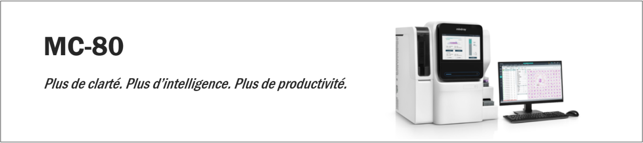 SC-120 : Système automatisé et fiable, pour des frottis sanguins de haute qualité
